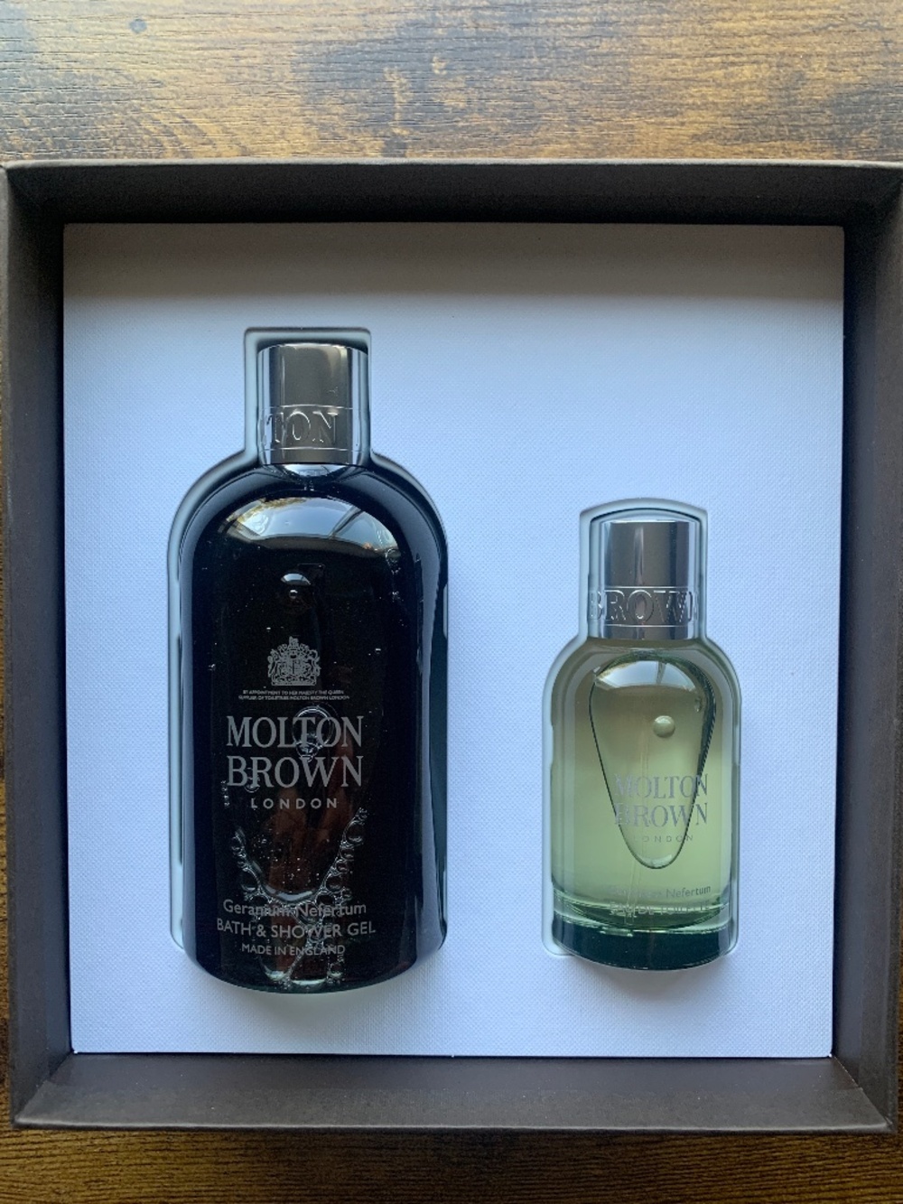 Molton Brown Geranium Nefertum gift set NWT